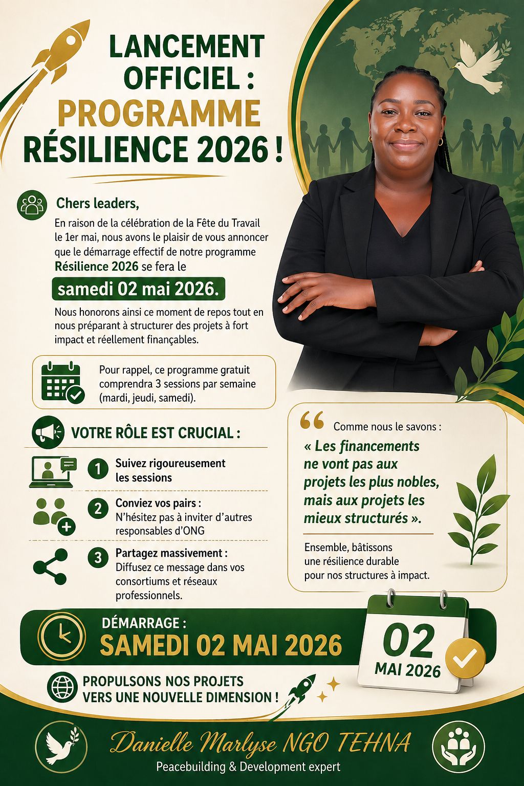 Lancement Officiel : Programme Résilience 2026